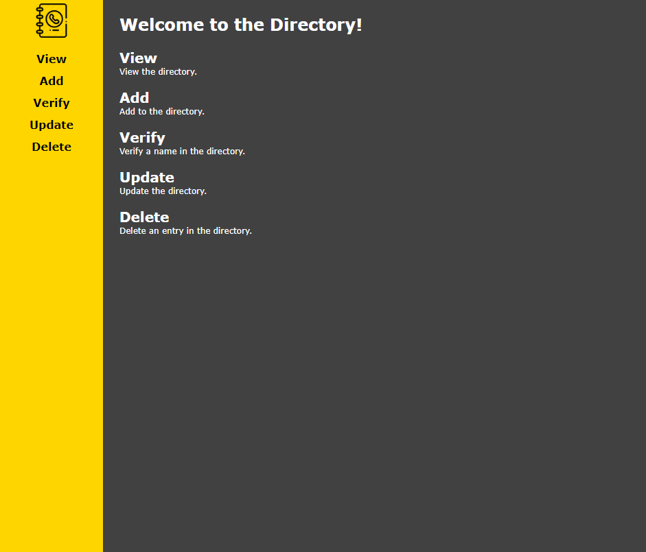 Employee Directory